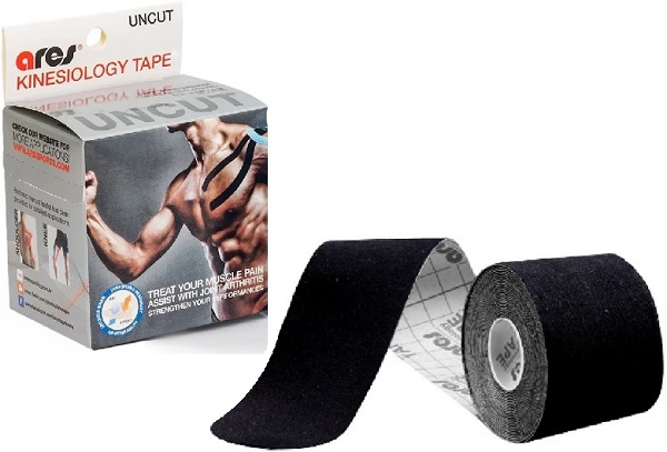 Кинезио Тейп ARES Uncut 5см*5м BLACK