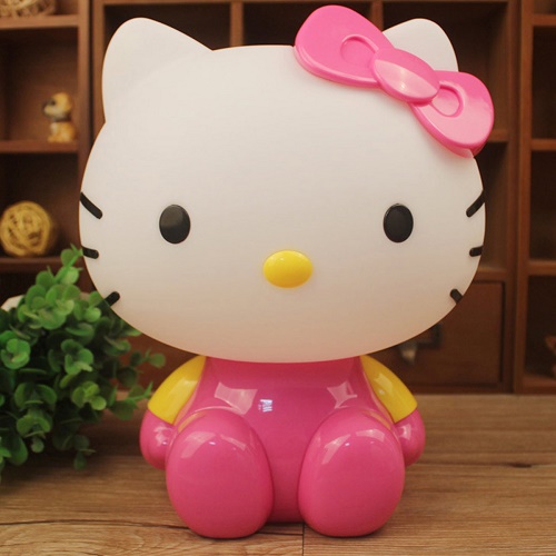 Детский светильник HELLO KITTY розовый в ассортименте