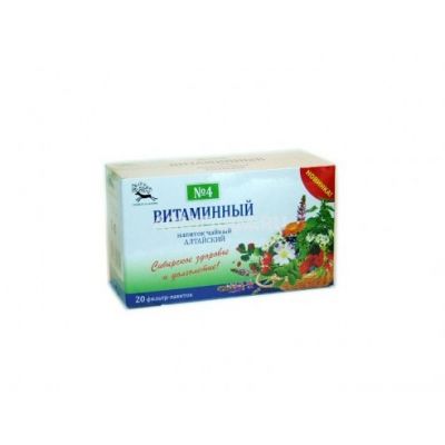 Витаминный фито-чай 1,5г №20пак. Алтай