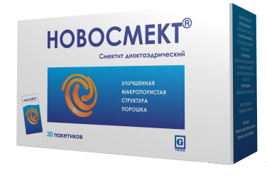Новосмект порошок №30 саше ( смектит диоктаэдрический ) (Упаковка)