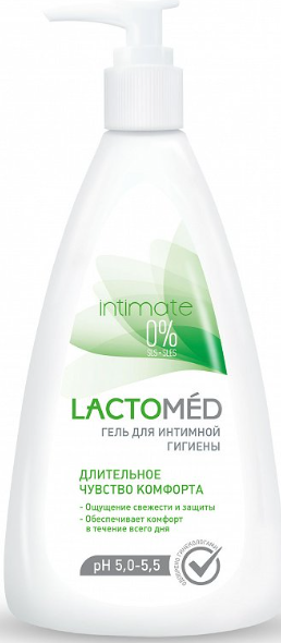 LACTOMED Гель для интимной гигиены Длительный 200 мл 