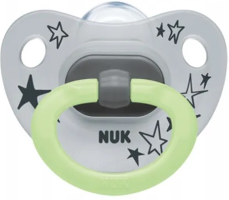 Соска Силиконовая NUK 0-6м ( 1 шт ) арт.10730461 Happy Nights