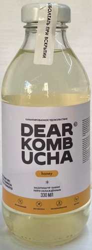 Dear Kombucha Комбуча Мед 0,33л Напиток Чайный гриб