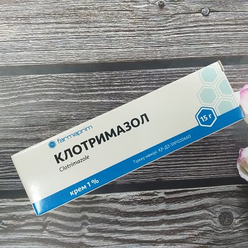 Клотримазол крем 1% 15 гр  ( Фармаприм , Молдова ) >