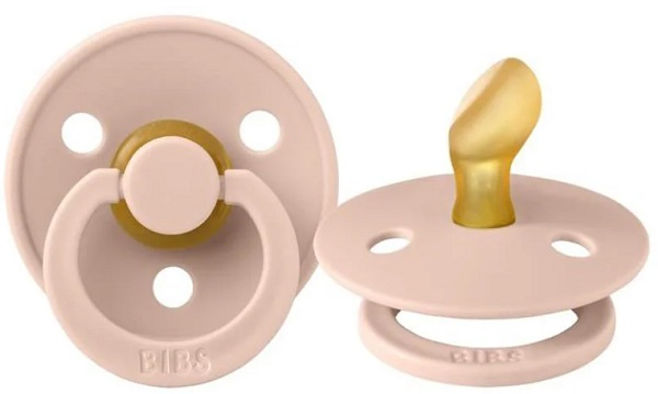 Пустышка латексная 6м+ Bibs Colour Anatomical Baby Blush арт.211244
