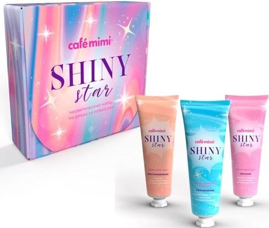 CAFE MIMI подарочный набор для ухода за кожей рук Shiny Star