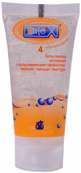 Лубрикант DATEX 4 с Продлевающим эффектом 50 мл Гель смазка