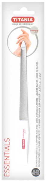 Пилочка для ногтей сапфирная №6 вогнутая TITANIA арт.1049-6
