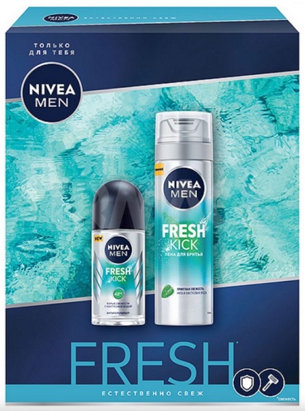 NIVEA MEN Подарочный набор FRESH  для мужчин