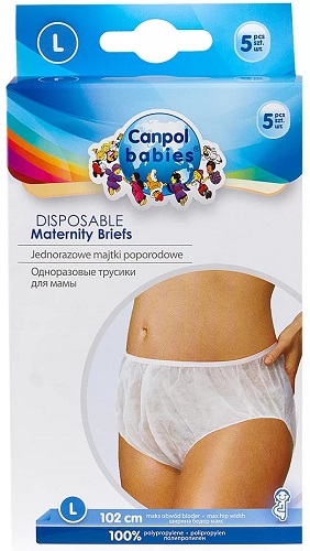 Трусы одноразовые CANPOL BABIES р.L-102см, 5шт