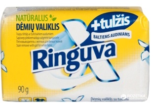 RINGUVA X Пятновыводитель с желчью для белых тканей 90 гр 