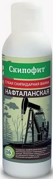 Скипофит Сухие скипид.ванны бальзам Нафталанский 150мл
