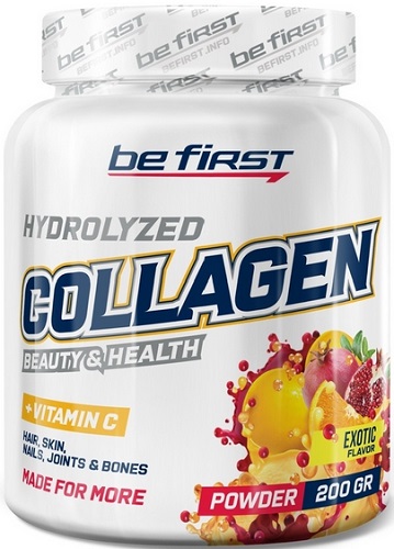 First Collagen + vit C 200г Экзотик Be First  &