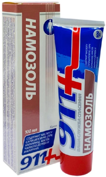 911 Намозоль Крем для удаления сухих мозолей 100 мл