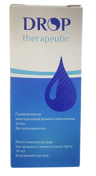 Дроп терапевтик 10 мл капли для глаз фл.  / Drop ( В2, аминокислот, гиалурон к-та ) =кератон