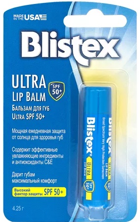 BLISTEX бальзам для губ Ultra SPF50+  4.25 гр