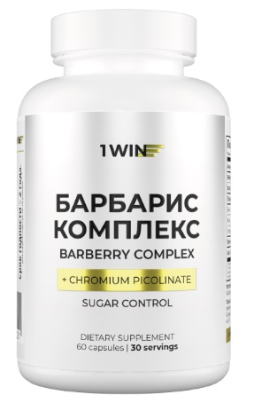 1WIN Берберин Барбарис №60капс  &