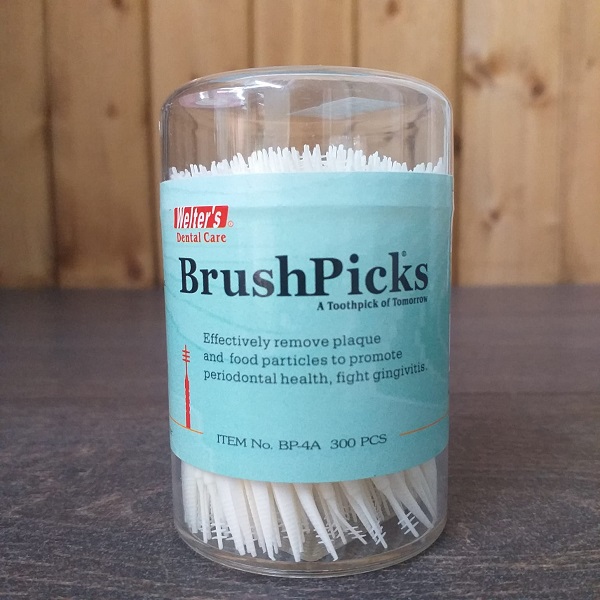 Зубочистки пластиковые BrushPicks 300 шт WELTER`S