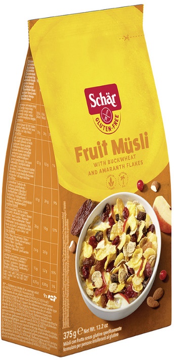 Dr.Schar Fruit Musli 375 г Мюсли без глютена
