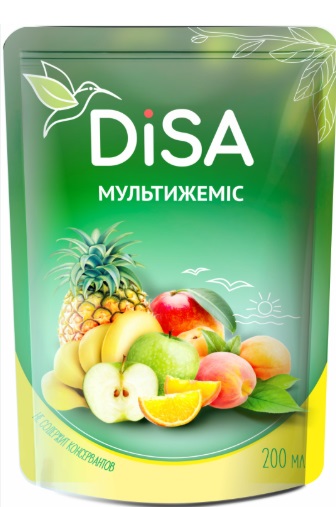 Нектар DISA Мультфрукт 200 мл
