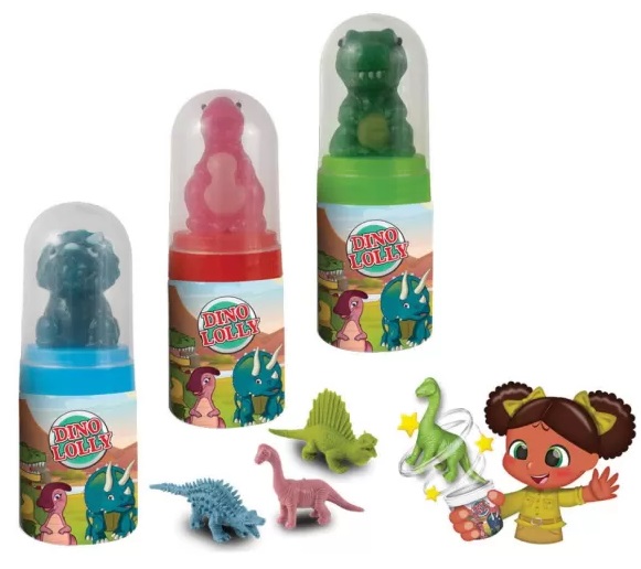 Леденец Bip Candy Toy 3D Dino Friends