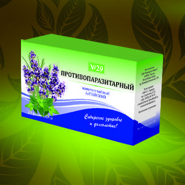 Алтайский Напиток чайный №29 Противопаразитарный 1,5 №20
