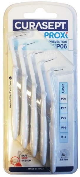 Межзубные щетки CURASEPT Proxi Angle P06 белый