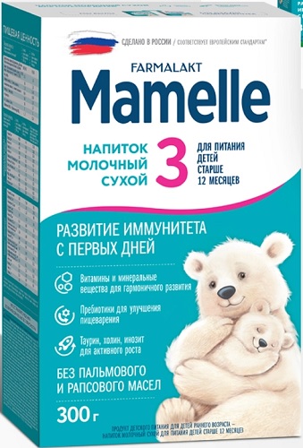 Mamelle Farmalakt 3 300г Смесь сухая молочная старше 12мес. 
