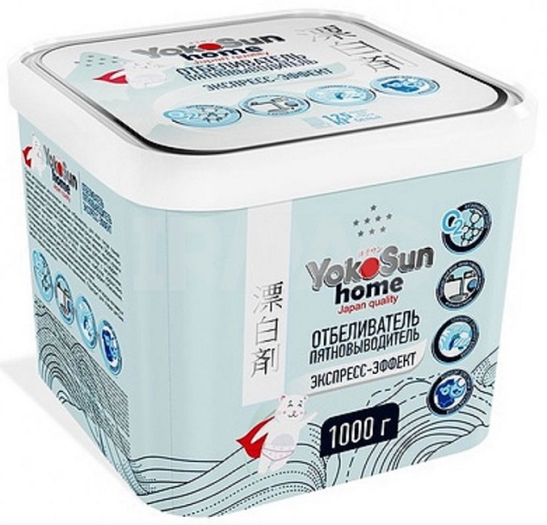Отбеливатель пятновыводитель Экспресс-Эффект 1л YOKOSUN