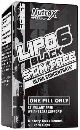 Nutrex LIPO 6 Black Stim-Free Липо-6 блэк №60капс.