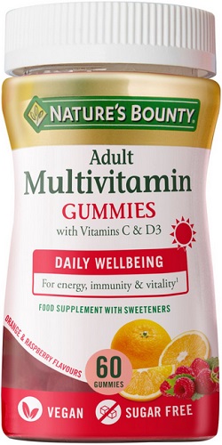 Nature's Bounty Мультивитамины для взрослых №60 пастилки