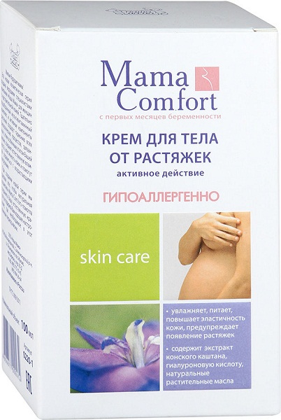 МАМА КОМФОРТ Крем для тела от растяжек 100 гр арт.0220-1 Наша Мама