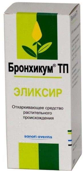 Бронхикум ТП эликсир 130г  (жидкий экстракт тимьяна) с 1 года