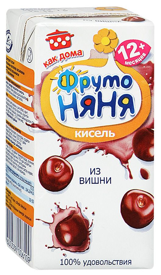 ФрутоНяня Кисель Вишня 200мл