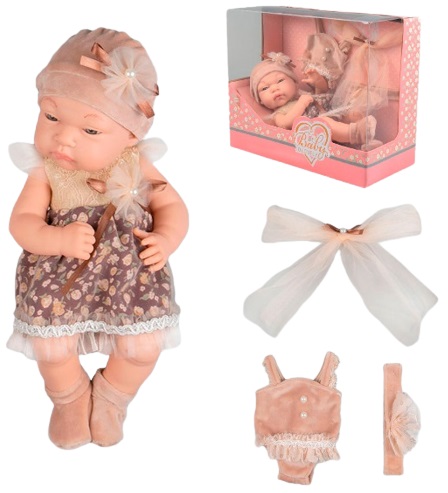 Кукла 3+ Baby So Lovely 30см Малыш с набором одежды арт.1082114