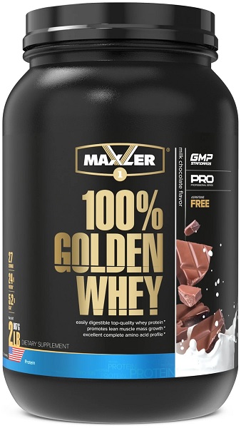 Maxler Голден Вей 908г Молочный Шоколад / Maxler Golden Whey