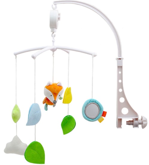 Мобиль 0+ KONIG KIDS музыкальный Лисенок арт.63605