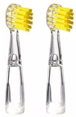 Насадки REVYLINE RL025 Kids для электрической зубной щетки желтые 2шт (6170)