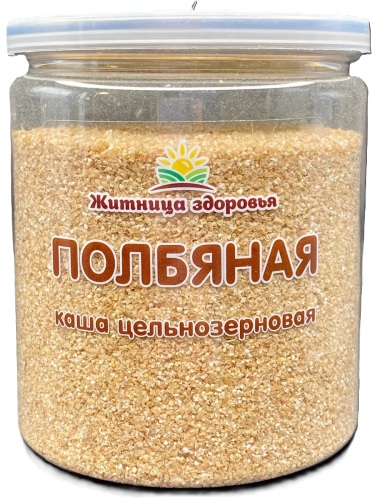 Житница здоровья Каша Полбяная 300г цельнозерновая банка