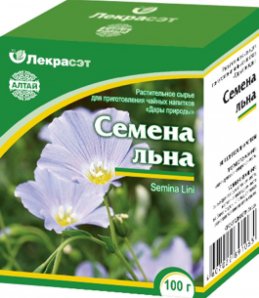 Лекрасэт Лен 100г. (льна семена)