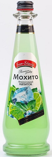 San-Slavia Напиток безалкогольный газир. Мохито 0,5л стекло