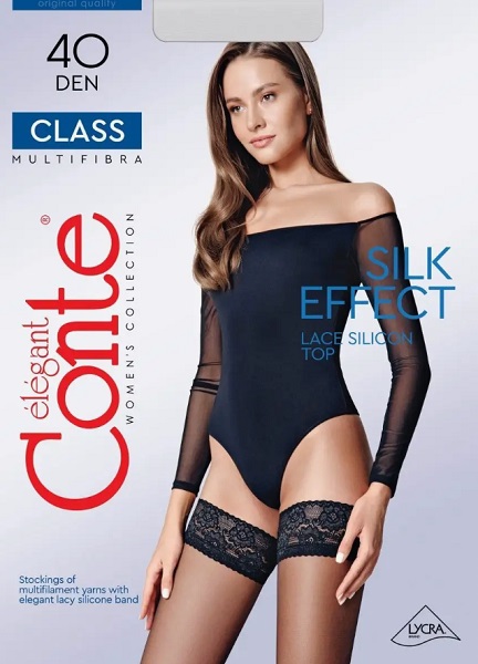 Conte чулки Elegant Class 20 размер 23-25 bronz