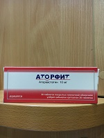 Аторфит табл. 10мг №30   ( аторвастатин )