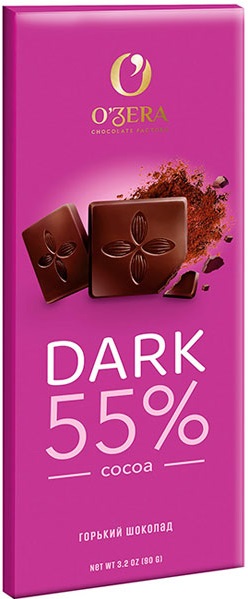 Ozera Dark Горький шоколад 55% 90г