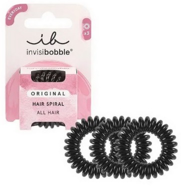 INVISIBOBBLE Резинка браслет для волос Original True black 3шт в картоне