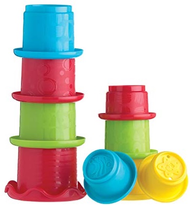 PLAYGRO 12м+ Игрушка для ванны Стаканчики 0181913