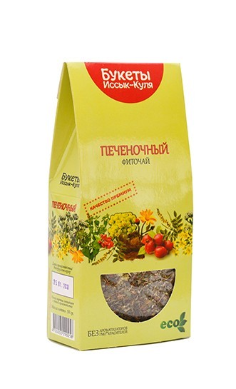 Букеты Иссык-Куля Фито-чай Печеночный 50г