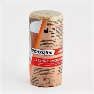 Бинт Эластичный 10см*0,6м LAUMA ЛАУМА
