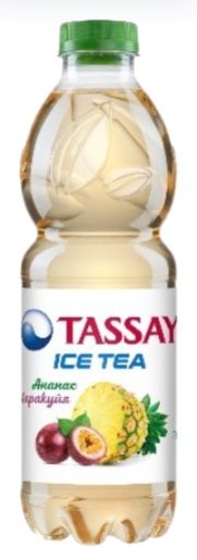 Tassay Ice Tea Зеленый чай Ананас Маракуйя 1л Тассай