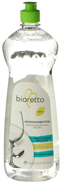BIORETTO Ополаскиватель для посудомоечной машины 1 л Bio - 402
